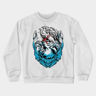 Deep Water Shark Crewneck Sweatshirt